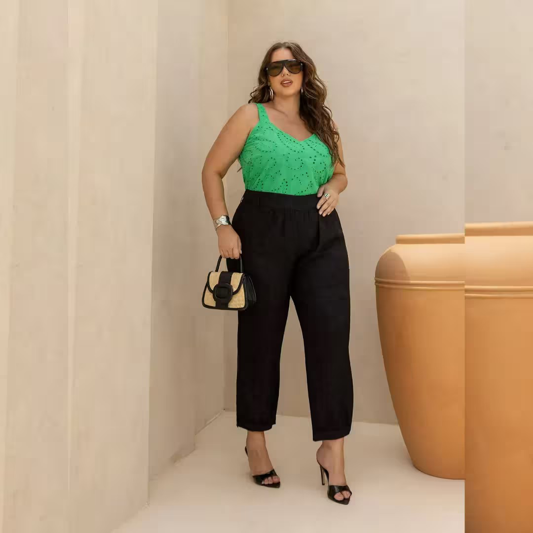 Calça Aladdin — 800282 | Lurd's Plus Size